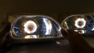 SUZUKI CULTUS LIGHT BI XENON PROJECTOR STYLE 35 WATT HID [upl. by Nyhagen]