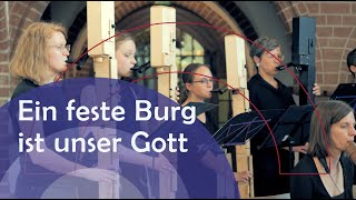 Ein feste Burg ist unser Gott  Lucas Osiander  Berliner Blockflöten Orchester [upl. by Ierdna914]