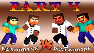 AMONG US THE IMPOSTOR PART 4  HEROBRINE BECAME DEMON [upl. by Gerg496]