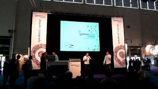 GamesCom Köln Games Development amp Education Campus 2015 [upl. by Annaxor855]