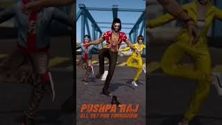 Pushpa dance 😘😘 free fire collab in Pushpa 2 🤨🤨freefire trending video [upl. by Johns]