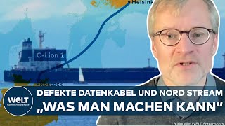 KRITISCHE INFRASTRUKTUREN quotDas soll einschüchternquot Frachter nach Kabelschaden in Ostsee im Fokus [upl. by Us]