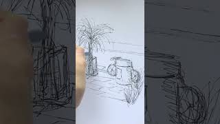 Scribble Art  simpleeffective art shorts painting [upl. by Daj836]