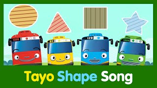 Tayo Song Series 05 Shapes Song [upl. by Niawd]