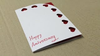 How to make anniversary card for mom and dad [upl. by Eelaras]