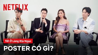 Giải mã poster cùng dàn cast  Tết ở làng Địa Ngục  Netflix [upl. by Aitnahs121]