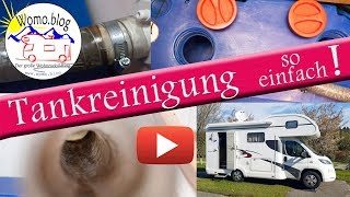 Tankreinigung im Wohnmobil und Wohnwagen [upl. by Atsilac]