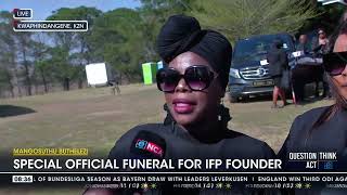 Mangosuthu Buthelezi  Family prepares to leave for funeral [upl. by Rafaelia]