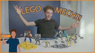 Lego Mechs Showcase And Tutorial [upl. by Adirf]