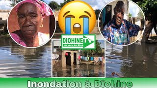 Inondations à Diohine la population crie au secours [upl. by Eatnoled]