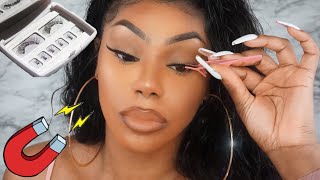 How to Apply Magnetic Lashes  Tutorial [upl. by Aisena]