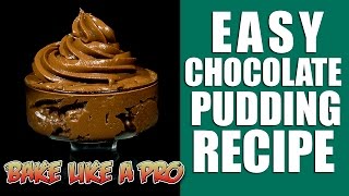 Easy Chocolate Pudding Recipe [upl. by Huey553]