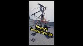 Physionics Premium 70kg Multigym Kraftstation fitnesstation daugiafunkcinis treniruoklis [upl. by Jeni]