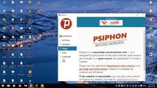 How to Install psiphon in to Desktop [upl. by Spatz]