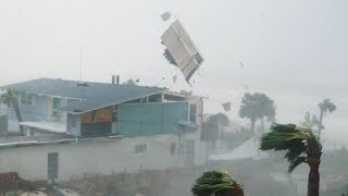 Extreme 4K Video of Category 5 Hurricane Michael [upl. by Isabella]