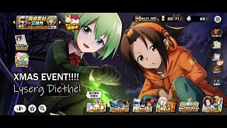 Shaman King Funbari Chronicle  XMAS EVENT Lyserg Diethel showcase [upl. by Eenaj]