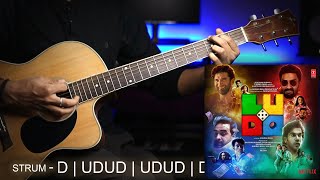 AABAAD BARBAAD Arijit Singh Easy Guitar Chords amp Strumming Lesson [upl. by Aisetal]