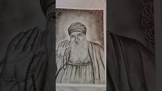 Pencil sketch of Guru nanak dev Ji😊❤️🙏 [upl. by Dulcine]