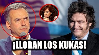 💥EL NUEVO PRESIDENTE DE URUGUAY HABLA BIEN DE MILEI Y MAL DE LOS KUKAS 💥 [upl. by Latnahs135]