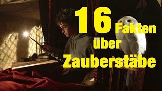 16 FAKTEN über ZAUBERSTÄBE [upl. by Osicran]