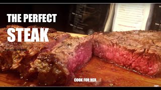 HOW TO COOK THE PERFECT STEAK IN THE OVEN [upl. by Dimo]