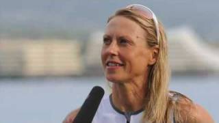 Ironman Hawaii 2009  Interview Sandra Wallenhorst [upl. by Griswold]