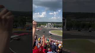 Hamilton vs Verstappen crash on Hungaroring 🇭🇺🏎️ f1 hamilton verstappen hungary hungaroring [upl. by Eppes]