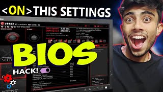 Complete BIOS Settings Explain Make your PC or LAPTOP Faster Turn on This Secret BIOS setting [upl. by Silliw548]