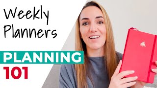 Planning 101  So You Got a New Weekly Planner Now What [upl. by Brenza]