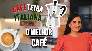 Café Perfeito com a Cafeteira Italiana  Truque [upl. by Ahsiken]