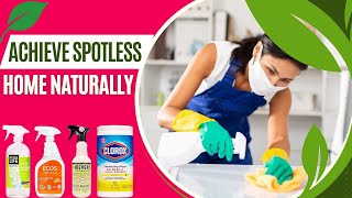 Best EcoFriendly Natural Cleaners Clean Your Home Safely [upl. by Tiossem403]