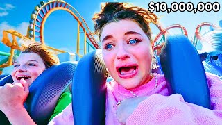 CHEAP VS EXPENSIVE RIDES AT THE THEME PARK wNorris Nuts [upl. by Adnirem603]