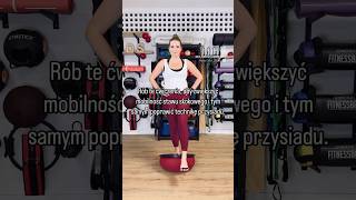 Popraw przysiad  WYZWANIE MOBILITY BOSU motivation fit sports trening challenge fizjoterapia [upl. by Idnak995]