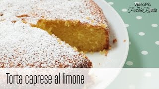 VideoPic  Torta caprese al limone [upl. by Nortal125]