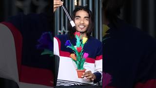 EASY WAND TO FLOWER 🌹 Trick Revealed 😱 magic viral shorts visualmagic viralvideos [upl. by Colton]