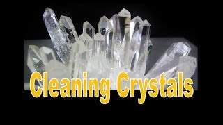 HOW TO  Cleaning Crystals  Liz Kreate [upl. by Chaney]