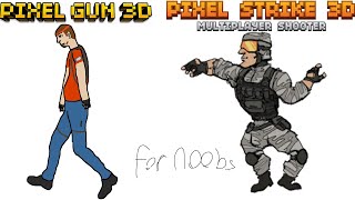 Pixel Strike 3D is better then Pixel Gun 3D for Beginners [upl. by Mik170]