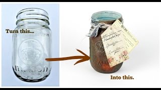 Rusty jar tutorial [upl. by Wright277]