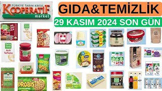 TARIM KREDİ MARKET SON GÜN 29 KASIM 2024 AKTÜEL KATALOĞUGIDA ÜRÜNLERİTEMİZLİK ÜRÜNLERİTarımkredi [upl. by Keegan]