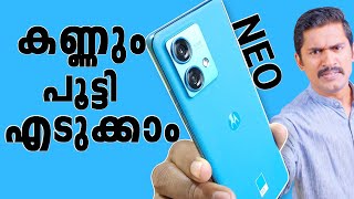 Moto edge 40neo unboxing and initial impressions Malayalam moto motoedge collab [upl. by Eleda]