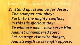 Stand Up Stand Up for Jesus Baptist Hymnal 485 [upl. by Lamaaj386]