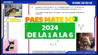 PAES M2 ADMISION 2024  PARTE 1 [upl. by Enowtna]