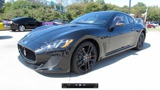 2013 Maserati GranTurismo MC Sport Line Start Up Exhaust and In Depth Review [upl. by Ahtibbat175]