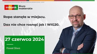 Dax nie chce rosnąć Bieżąca AT  2024 06 27 [upl. by Blank]