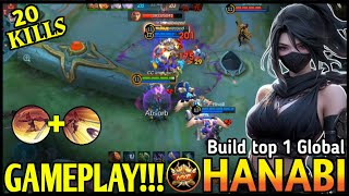 Hanabi Best Build 2024 – Build Hanabi Gameplay – Build top 1 Global  MLBB [upl. by Nade]