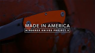 THE HINDERER KNIVES PROJECT X [upl. by Ulises163]