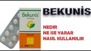 BEKUNİS Draje Nedir Niçin Kullanılır Nasıl Kullanılır Yan Etkileri Nelerdir [upl. by Ocsecnarf402]