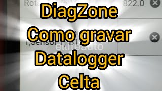 Diagzone Como gravar Datalogger Celta vhce [upl. by Khorma]