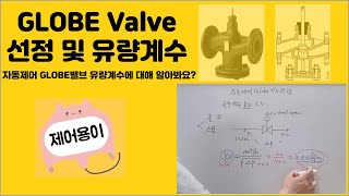 자동제어 GLOBE 밸브 선정 및 유량계수 [upl. by Legge]