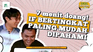 TUTORIAL IF BERTINGKAT PALING MUDAH  Excel Menjawab Episode 2 [upl. by Rakia58]